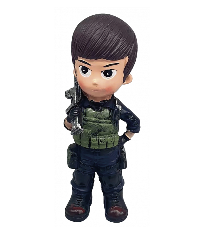 ΦΙΓΟΥΡΑ ΔΙΑΚΟΣΜΗΤΙΚΗ TOLE10, Resin figure. 16 cm. "American Corps", 39438