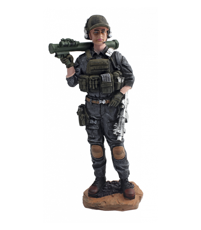 ΦΙΓΟΥΡΑ ΔΙΑΚΟΣΜΗΤΙΚΗ TOLE10, Resin figure. 30 cm. "American Corps", 39432