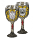 ΠΟΤΗΡΙ ΔΙΑΚΟΣΜΗΤΙΚΟ TOLE10 Templar castle resin goblet, 39384