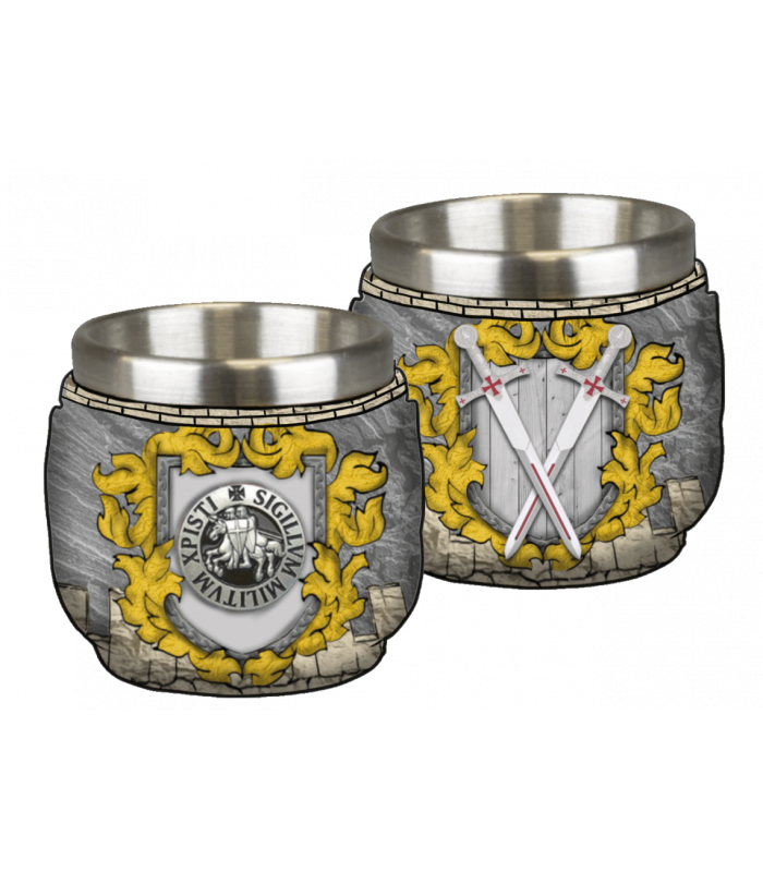 ΠΟΤΗΡΙ ΔΙΑΚΟΣΜΗΤΙΚΟ TOLE10 Templar castle shot glass, 39382