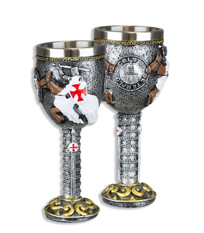 ΠΟΤΗΡΙ ΔΙΑΚΟΣΜΗΤΙΚΟ TOLE10 Templar goblet, 39366