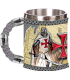ΠΟΤΗΡΙ ΔΙΑΚΟΣΜΗΤΙΚΟ TOLE10 Resin mug. Knight Templar, 39151