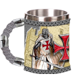 ΠΟΤΗΡΙ ΔΙΑΚΟΣΜΗΤΙΚΟ TOLE10 Resin mug. Knight Templar, 39151