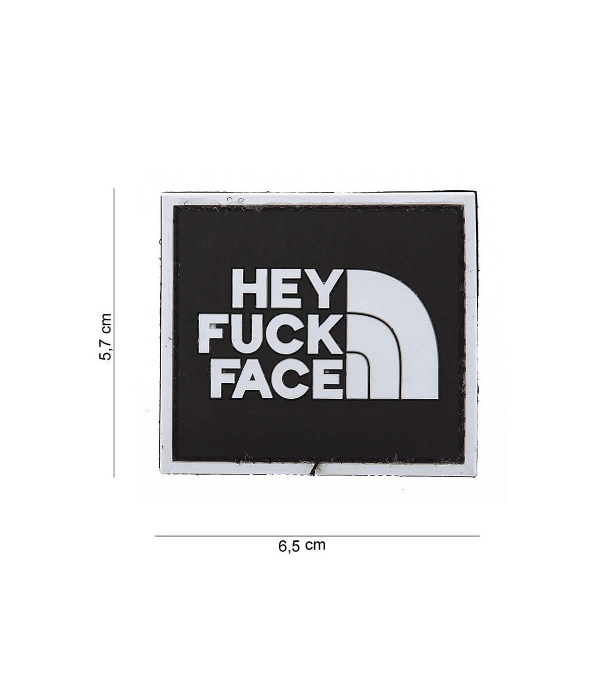 Διακοσμητικό Σήμα 101 INC Patch 3D PVC Hey Fuck Face | Sabotage Oddal