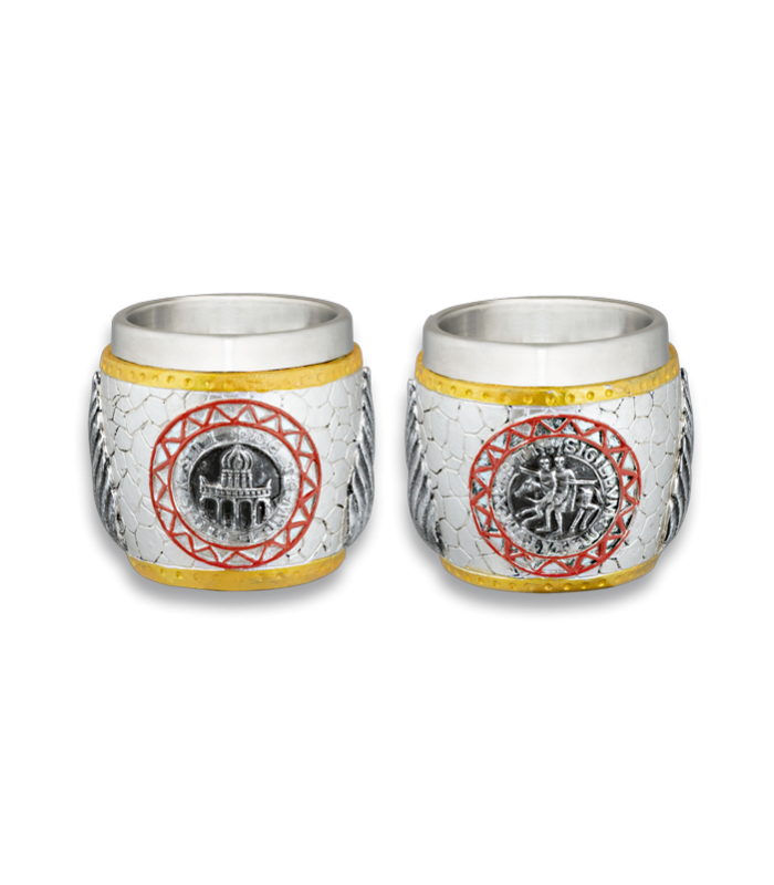ΠΟΤΗΡΙ ΔΙΑΚΟΣΜΗΤΙΚΟ TOLE10 Shot glass. Sigillum Militum Xpisti, 39072