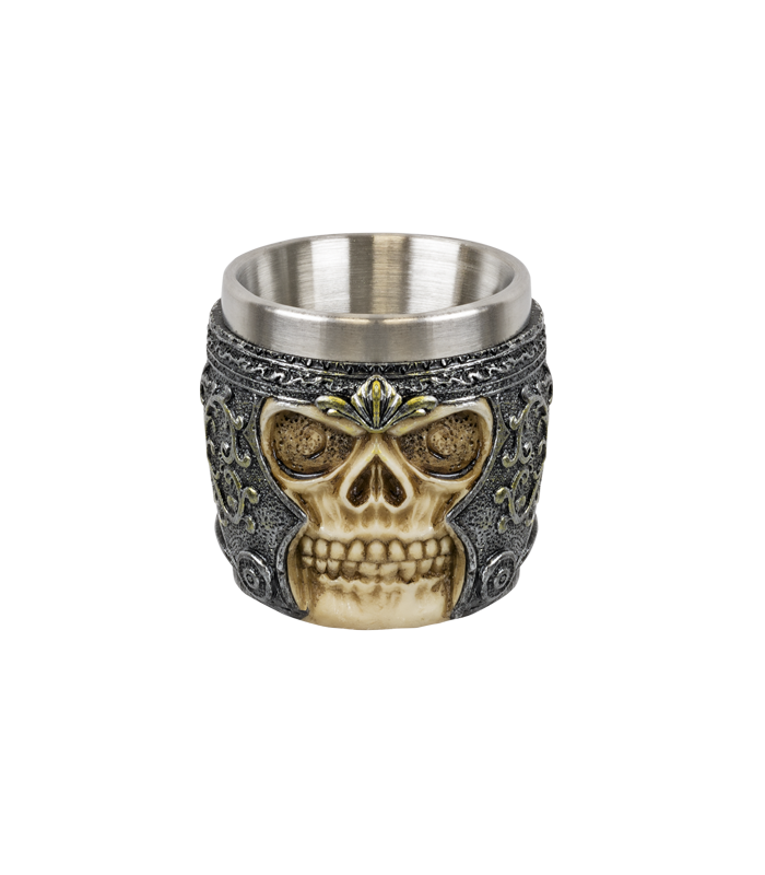 ΠΟΤΗΡΙ ΔΙΑΚΟΣΜΗΤΙΚΟ TOLE10 Decoration skull shot glass. 6 cm, 39028