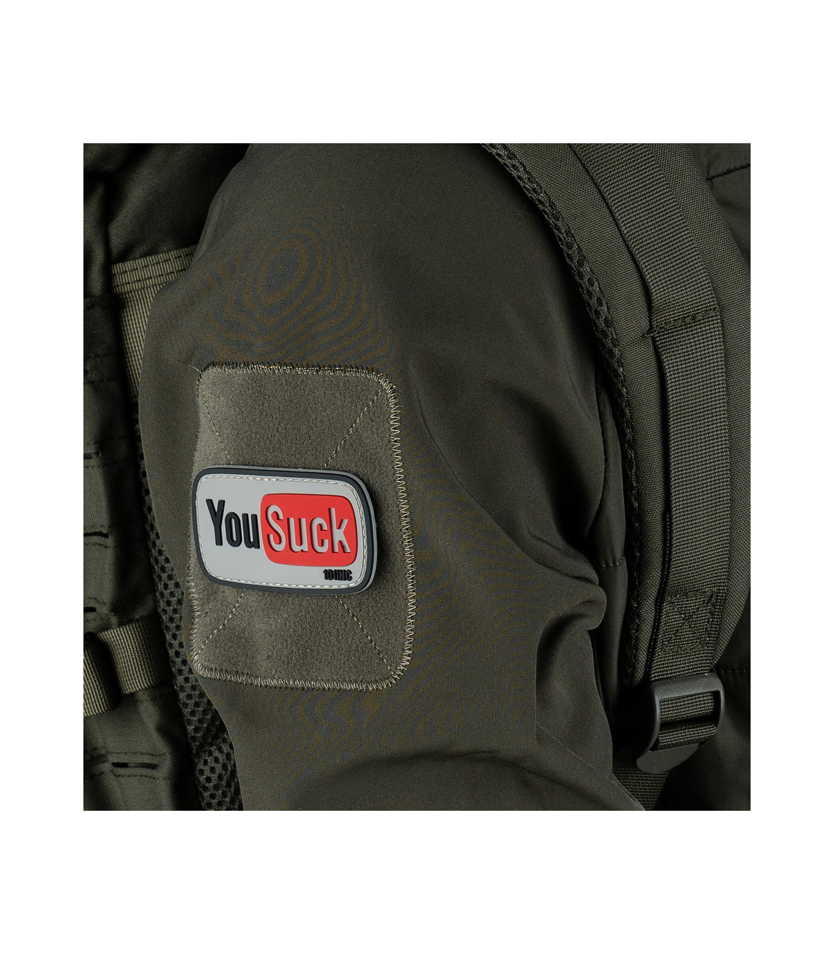 Διακοσμητικό Σήμα 101 INC Patch 3D PVC You Suck | Sabotage Oddal