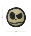 101 INC DECORATIVE PATCH 3D PVC BIG NIGHTMARE SMILEY