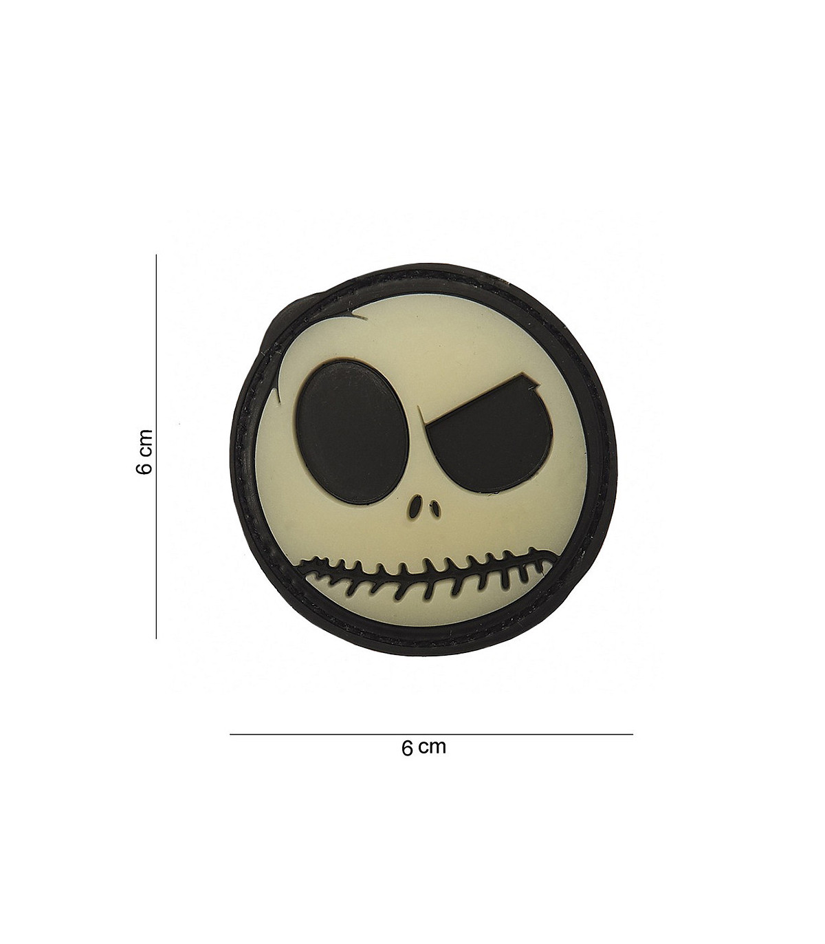 Διακοσμητικό Σήμα 101 INC Patch 3D PVC Big Nightmare Smiley | Sabotage Oddal