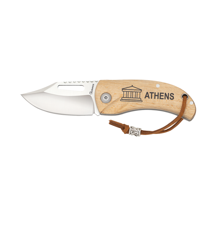 ΣΟΥΓΙΑΣ ALBAINOX Albainox penknife. Natural wood/Piston, 18800+GR319