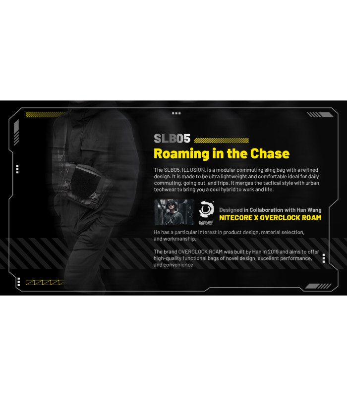 ΤΣΑΝΤΑΚΙ NITECORE EDC, SLB05, ILLUSION