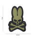 101 INC Decorative Patch 3D PVC Skull Bunny | Sabotage Oddal