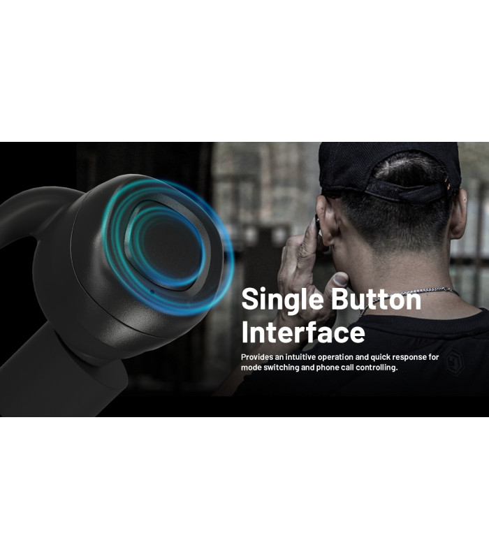 Ωτοασπίδες Ηλεκτρονικές NITECORE NE20, Black