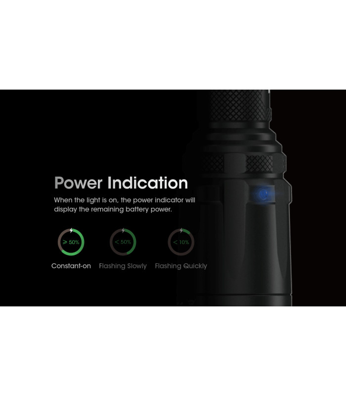 ΦΑΚΟΣ LED NITECORE SMART RING SRT7i , Tactical, 3000Lumens