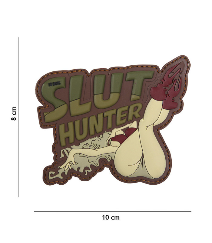Διακοσμητικό Σήμα 101 INC Patch 3D PVC Slut Hunter | Sabotage Oddal
