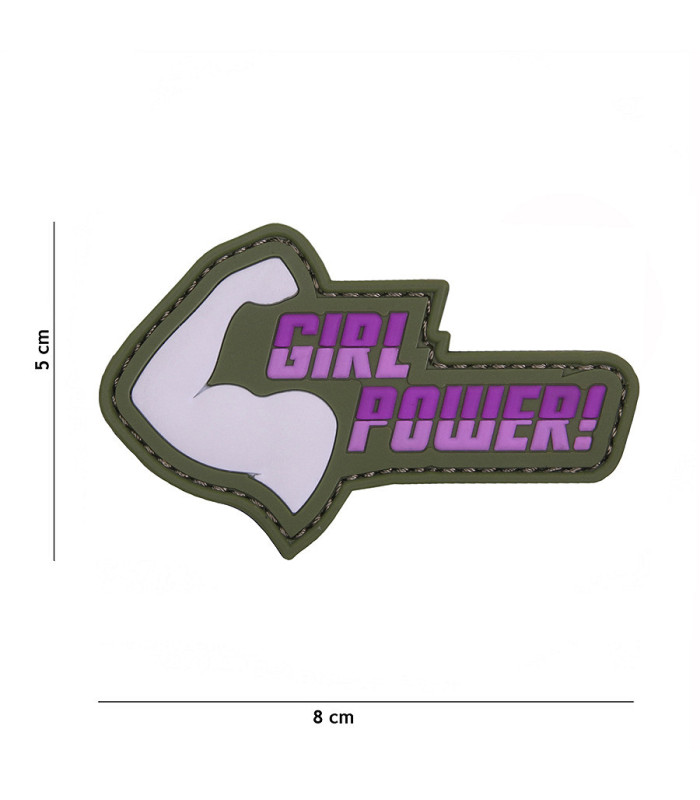 Διακοσμητικό Σήμα 101 INC Patch 3D PVC Girl Power | Sabotage Oddal