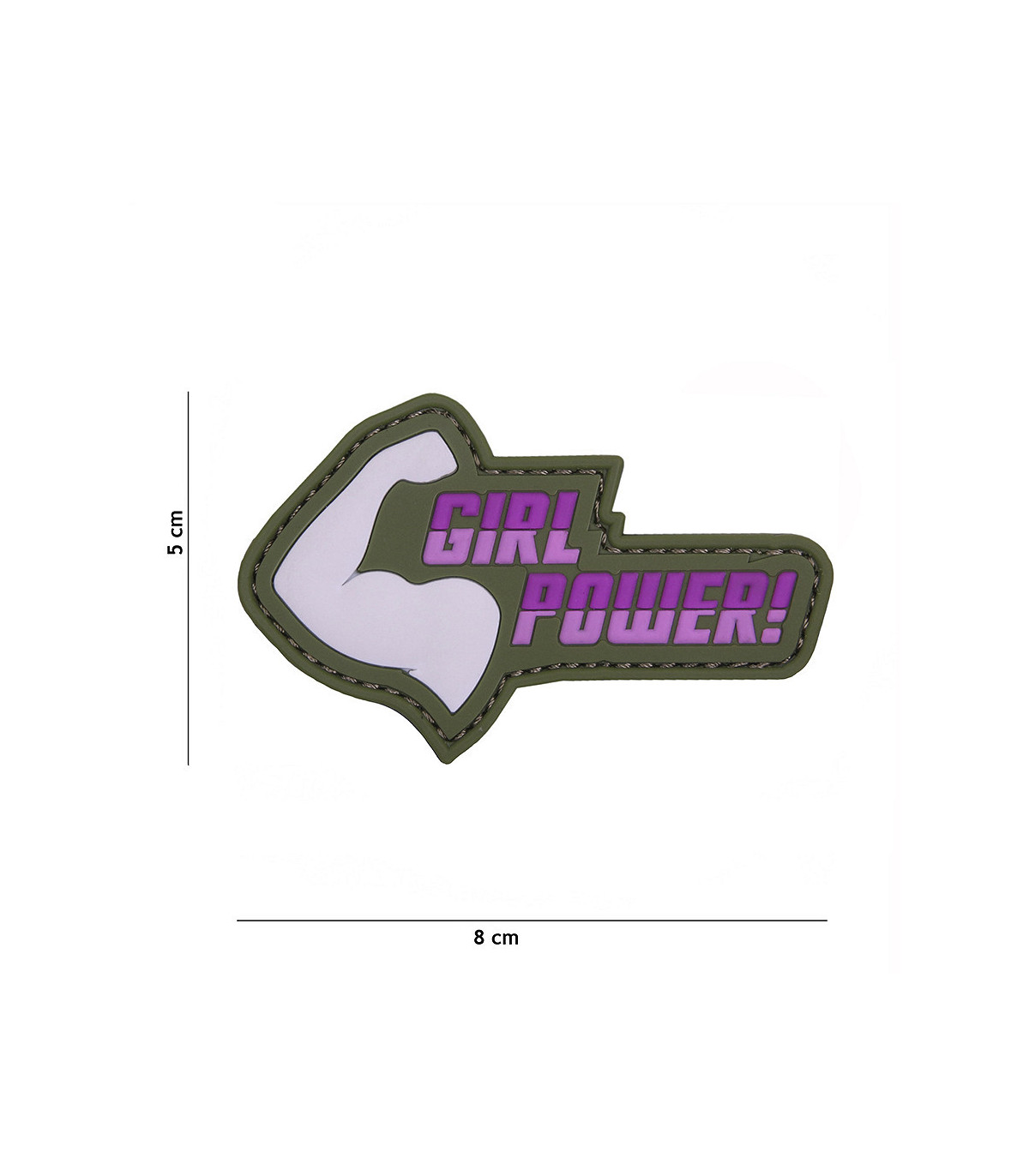 Διακοσμητικό Σήμα 101 INC Patch 3D PVC Girl Power | Sabotage Oddal