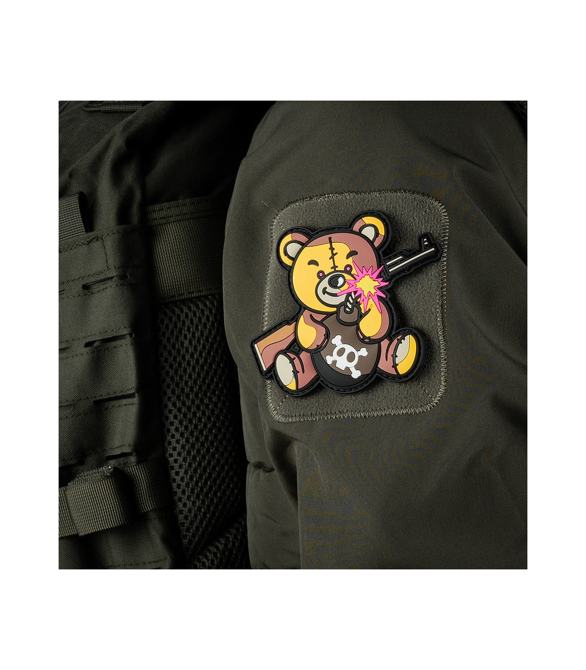 101 INC Decorative Patch 3D PVC Terror Teddy | Sabotage Oddal