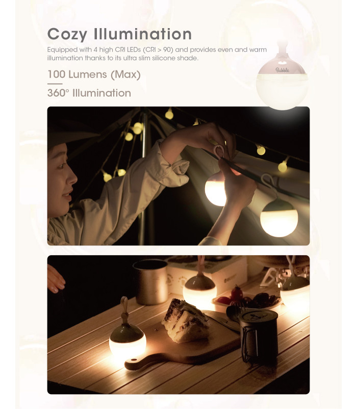 ΦΑΚΟΣ LED NITECORE BUBBLE_WH