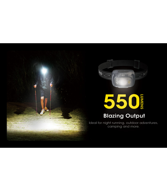 ΦΑΚΟΣ LED NITECORE HEADLAMP NU21, Black