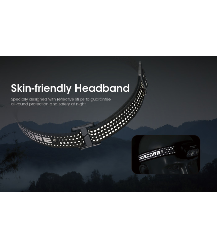 ΦΑΚΟΣ LED NITECORE HEADLAMP NU21, Black