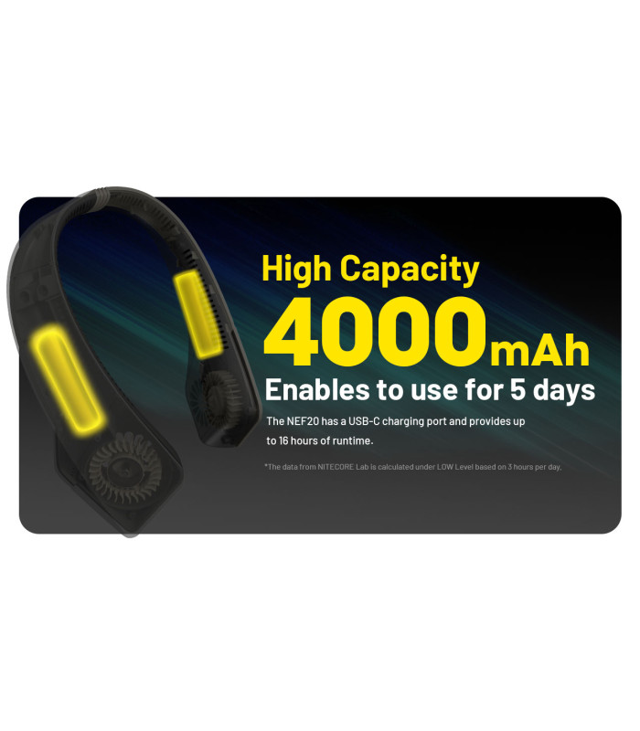ΑΝΕΜΙΣΤΗΡΑΣ ΑΤΟΜΙΚΟΣ NITECORE NEF20