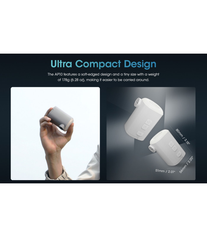 Ηλεκτρική Επαναφορτιζόμενη τρόμπα NITECORE AP10