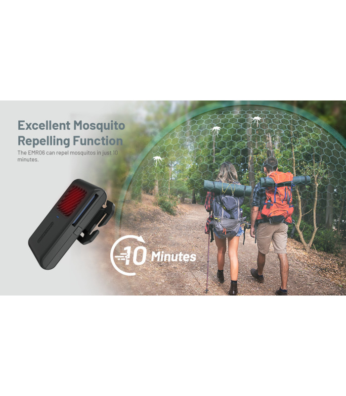 ΑΠΩΘΗΤΗΣ ΕΝΤΟΜΩΝ NITECORE EMR06 Black