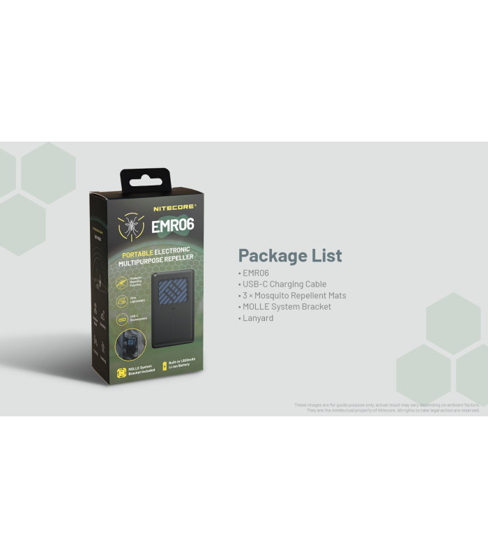 ΑΠΩΘΗΤΗΣ ΕΝΤΟΜΩΝ NITECORE EMR06 Black