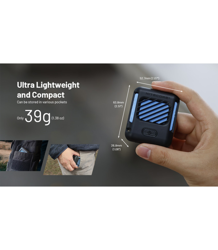 ΑΠΩΘΗΤΗΣ ΕΝΤΟΜΩΝ NITECORE EMR05 Black