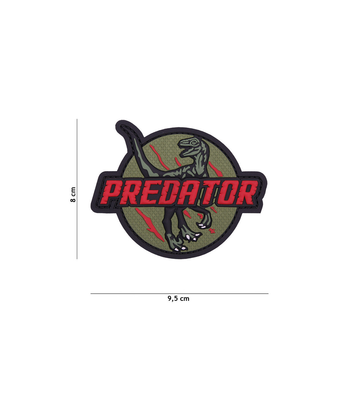 Διακοσμητικό Σήμα 101 INC Patch 3D PVC Predator | Sabotage Oddal