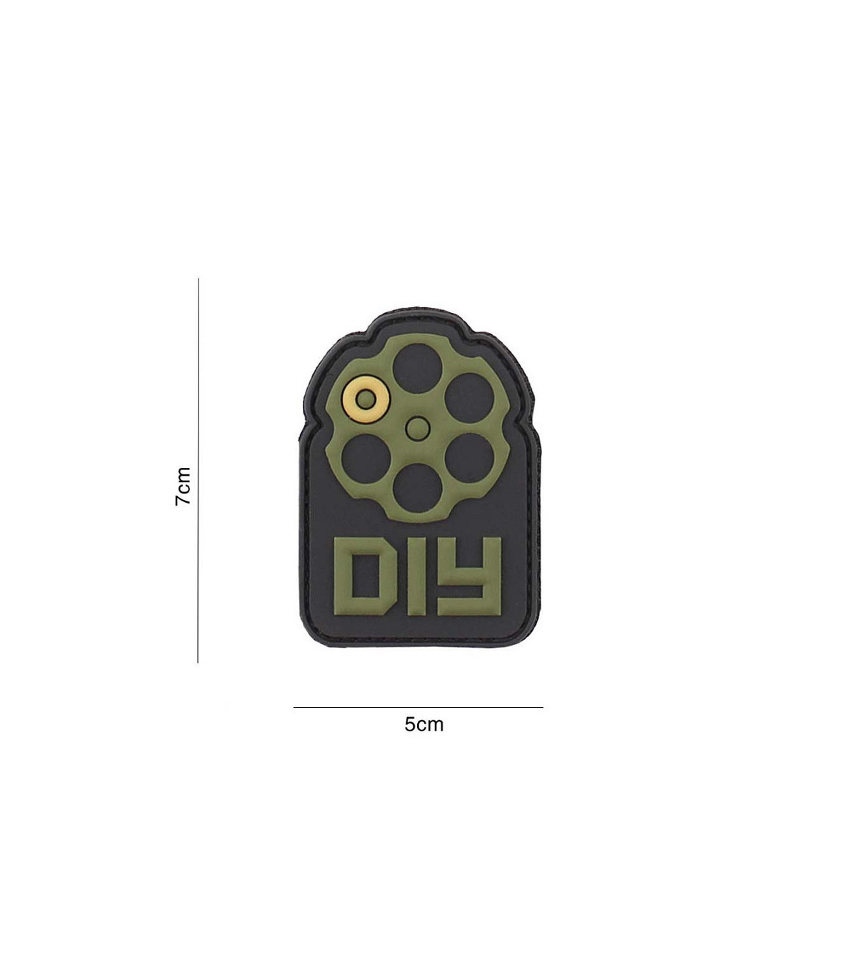 Διακοσμητικό Σήμα 101 INC Patch 3D PVC Do It Yourself | Sabotage Oddal