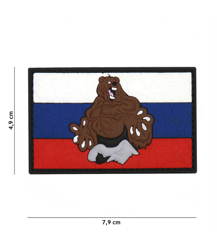 Διακοσμητικό Σήμα 101 INC Patch 3D PVC Russia Beer Cracked | Sabotage Oddal