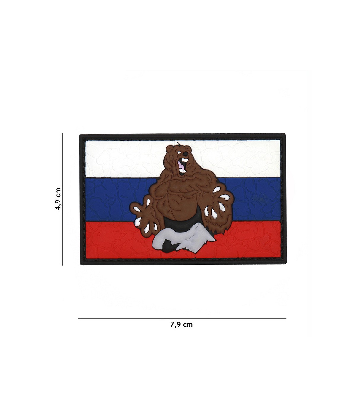 Διακοσμητικό Σήμα 101 INC Patch 3D PVC Russia Beer Cracked | Sabotage Oddal