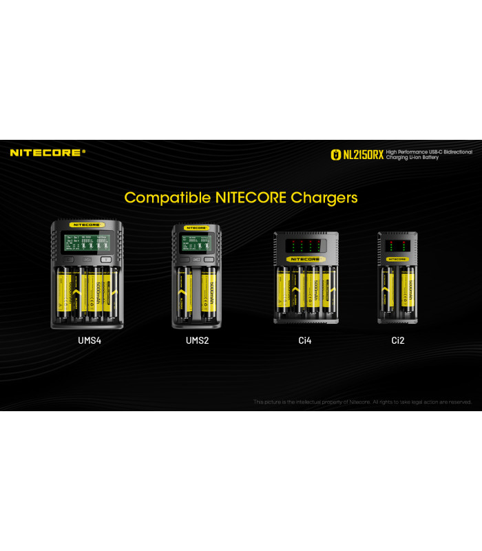 ΜΠΑΤΑΡΙΑ NITECORE 21700/ 5000mAh/ RX , USB-C