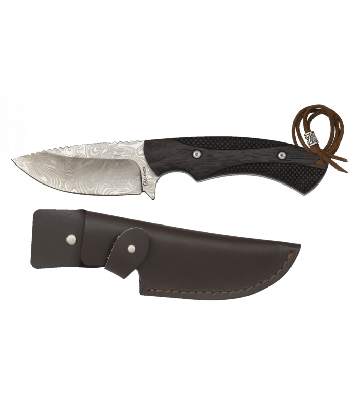 ΜΑΧΑΙΡΙ Albainox ornated knife - leather pouch