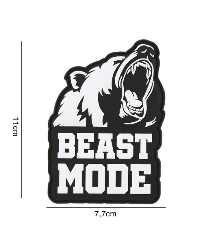 101 INC Decorative Patch 3D PVC Beast Mode | Sabotage Oddal