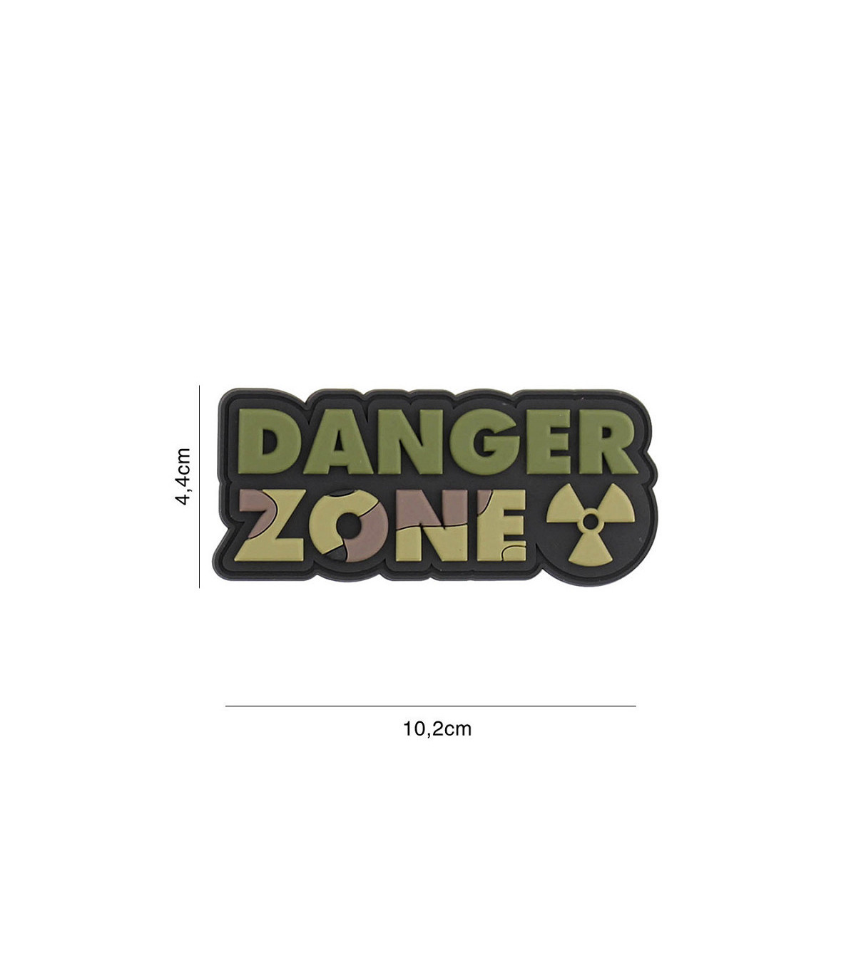 Διακοσμητικό Σήμα 101 INC Patch 3D PVC Danger Zone | Sabotage Oddal