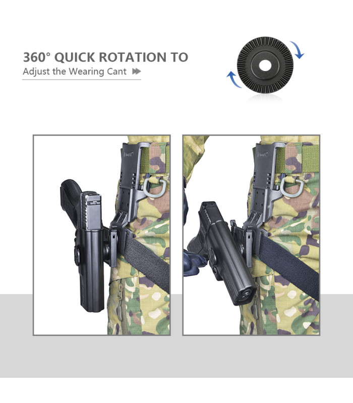 Quick release adapter AMOMAX, Black