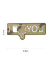 ΔΙΑΚΟΣΜΗΤΙΚΟ ΣΗΜΑ 101 INC PATCH 3D PVC  I DON'T LIKE YOU