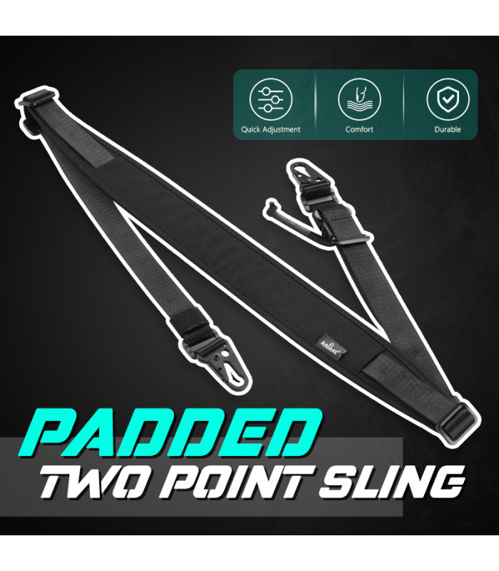 ΑΟΡΤΗΡΑΣ AMOMAX δύο σημείων, φαδρύς, ρυθμιζόμενος, μεταλλικές πόρπες