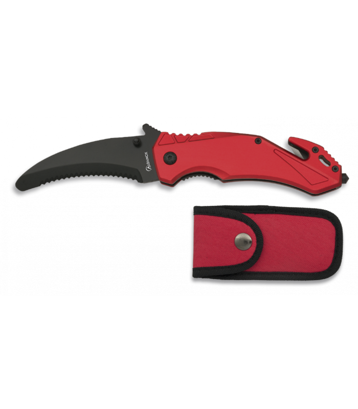 Σουγιάς Albainox Resque Red penknife.Blade 8.5