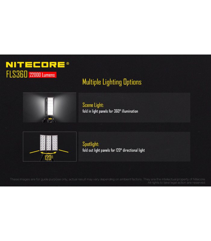 FLS360 Illumination Field Lighting System, 22.000 Lumens