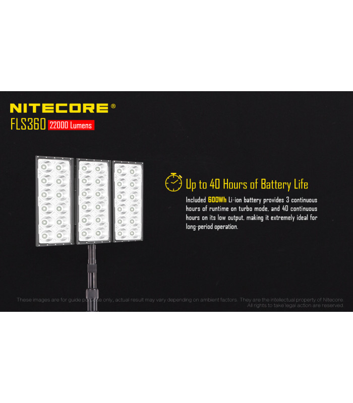 FLS360 Illumination Field Lighting System, 22.000 Lumens