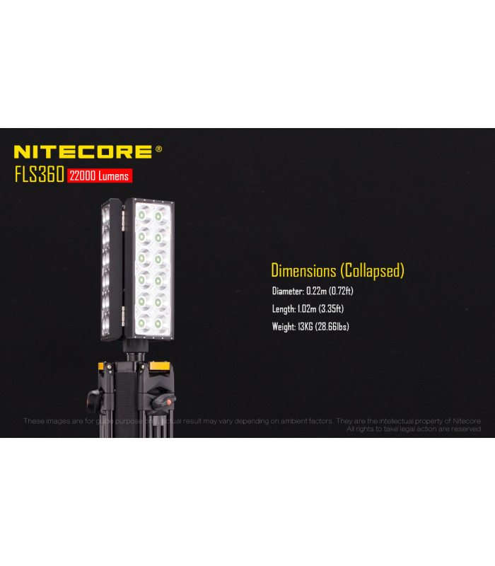 FLS360 Illumination Field Lighting System, 22.000 Lumens