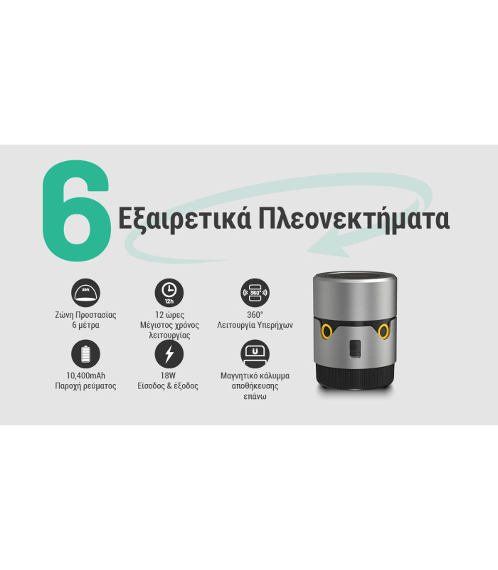 ΑΠΩΘΗΤΗΣ ΕΝΤΟΜΩΝ NITECORE EMR30