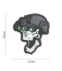 101 INC Decorative Patch 3D PVC Night Vision Skull | Sabotage Oddal