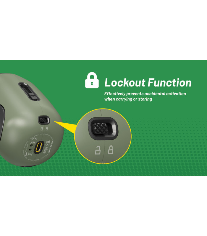 BLOWER BABY BB Mini , ΦΥΣΗΤΗΡΑΣ NITECORE Mini, Green