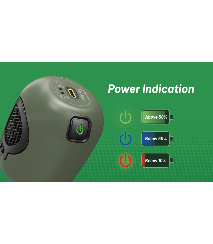 BLOWER BABY BB Mini , ΦΥΣΗΤΗΡΑΣ NITECORE Mini, Green