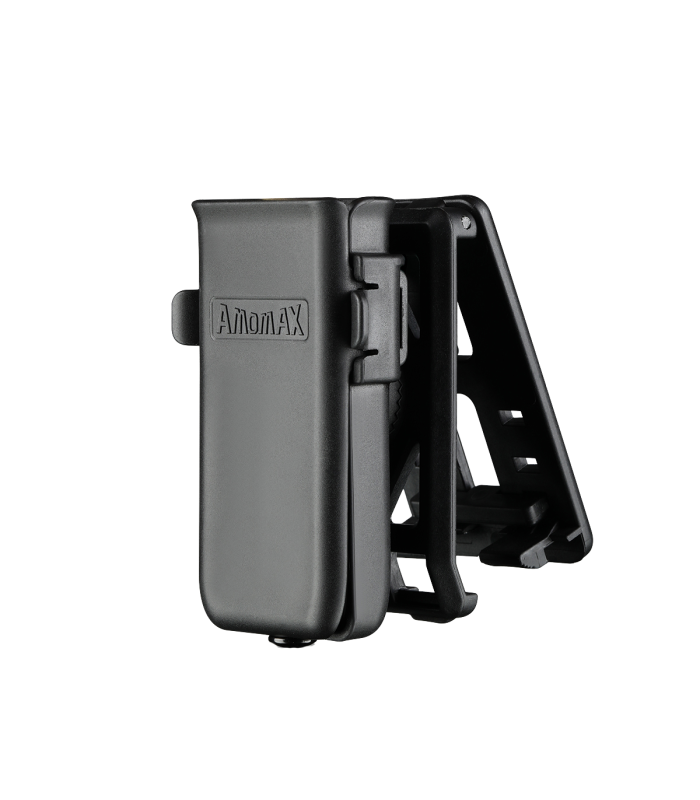 ΘΗΚΗ ΓΕΜΙΣΤΗΡΩΝ AMOMAX, Universal Single, Black, 9mm, .40 of .45 type magazines